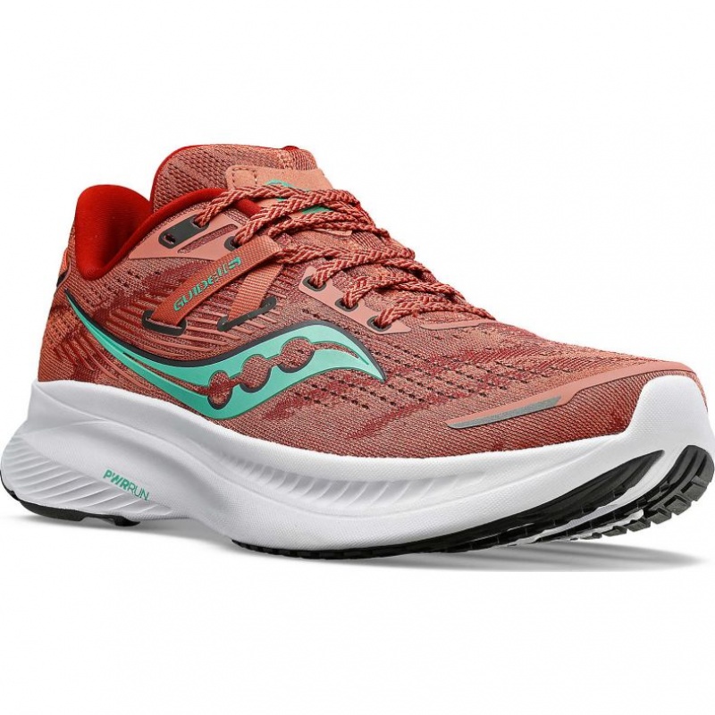 Women's Saucony Guide 16 Running Shoes Coral | SOUTHAFRICA-PHN