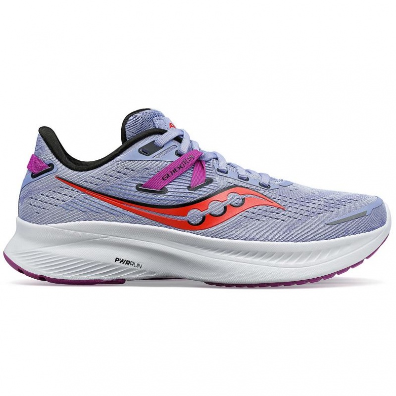 Women\'s Saucony Guide 16 Running Shoes Purple | SOUTHAFRICA-XOV