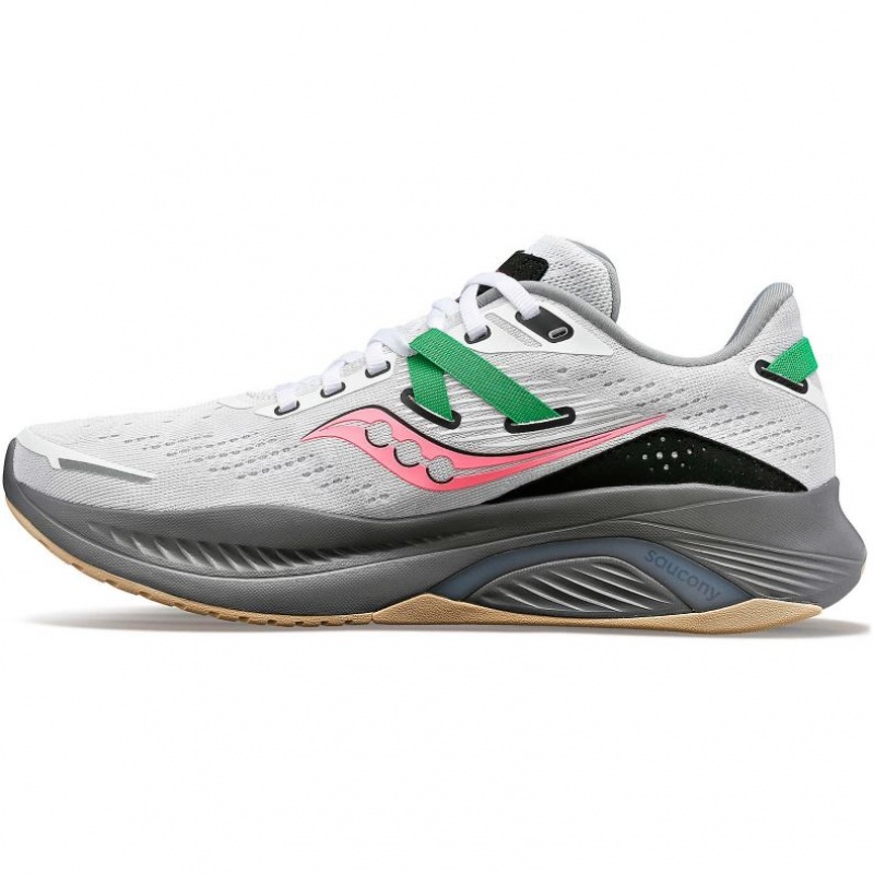 Women's Saucony Guide 16 Running Shoes White | SOUTHAFRICA-JGE