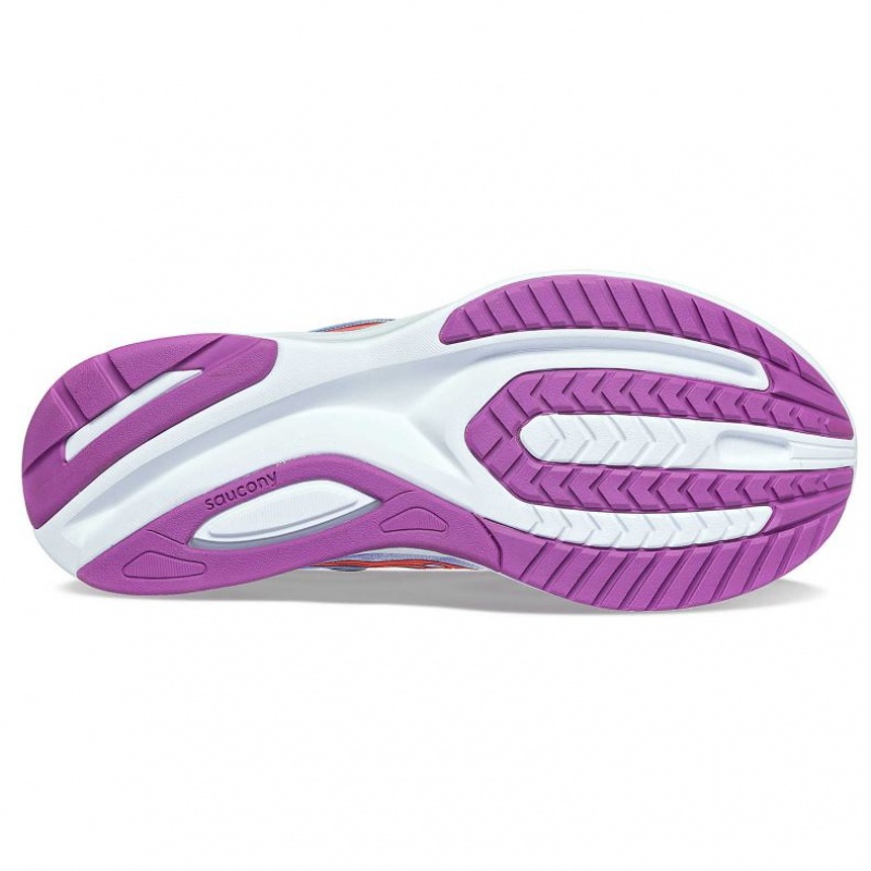 Women's Saucony Guide 16 Wide Running Shoes Purple | SOUTHAFRICA-ZAI