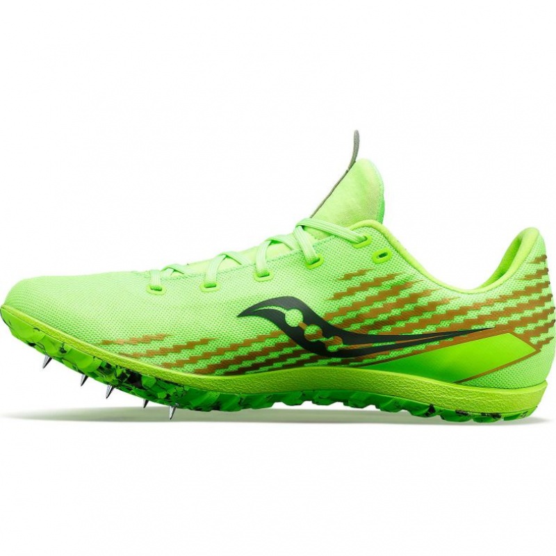 Women's Saucony Havok XC 3 Flat Running Shoes Green | SOUTHAFRICA-PVC