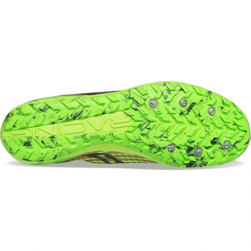 Women's Saucony Havok XC 3 Flat Running Shoes Green | SOUTHAFRICA-PVC