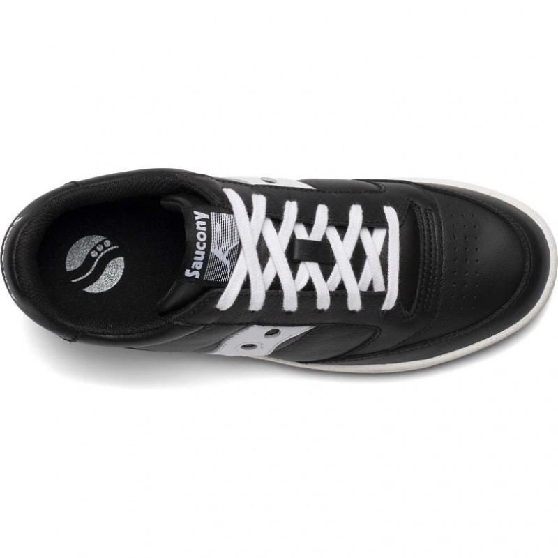 Women's Saucony Jazz Court Sneakers Black / White | SOUTHAFRICA-ASJ