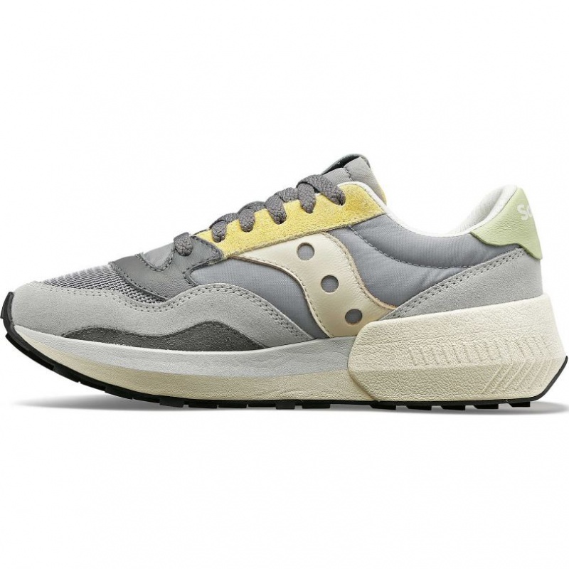 Women's Saucony Jazz NXT Sneakers Grey / Yellow | SOUTHAFRICA-KYS