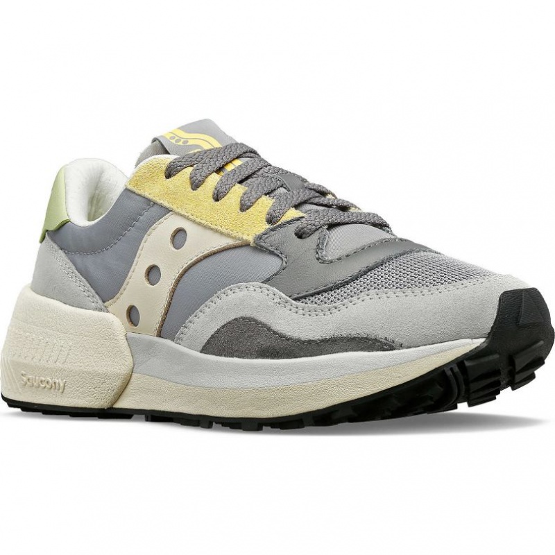 Women's Saucony Jazz NXT Sneakers Grey / Yellow | SOUTHAFRICA-KYS