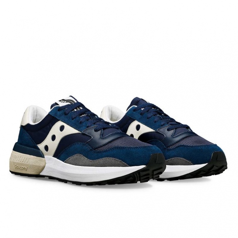 Women's Saucony Jazz NXT Sneakers Navy / Cream | SOUTHAFRICA-RAN