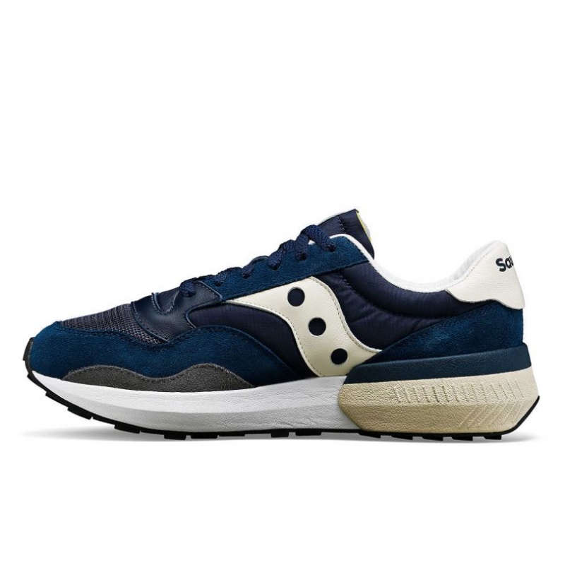 Women's Saucony Jazz NXT Sneakers Navy / Cream | SOUTHAFRICA-RAN