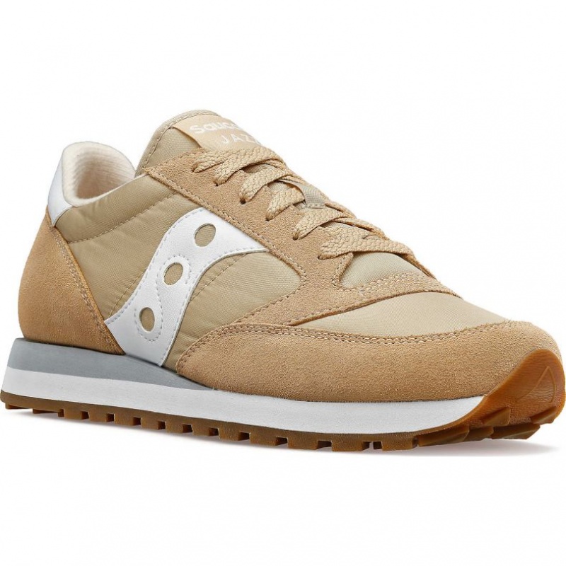 Women's Saucony Jazz Original Sneakers Beige | SOUTHAFRICA-CEG