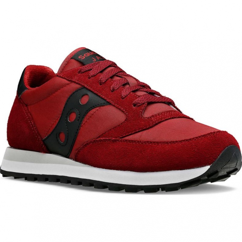 Women's Saucony Jazz Original Sneakers Burgundy | SOUTHAFRICA-GRZ