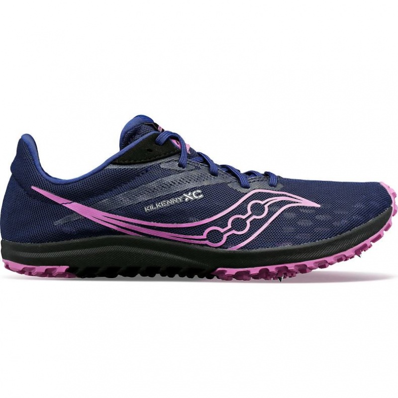 Women\'s Saucony Kilkenny XC9 Spikes Indigo | SOUTHAFRICA-GVI