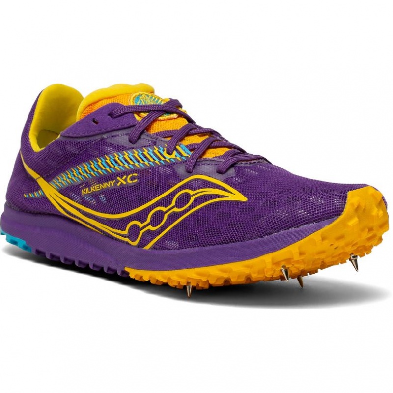 Women's Saucony Kilkenny XC9 Spikes Purple | SOUTHAFRICA-GPO