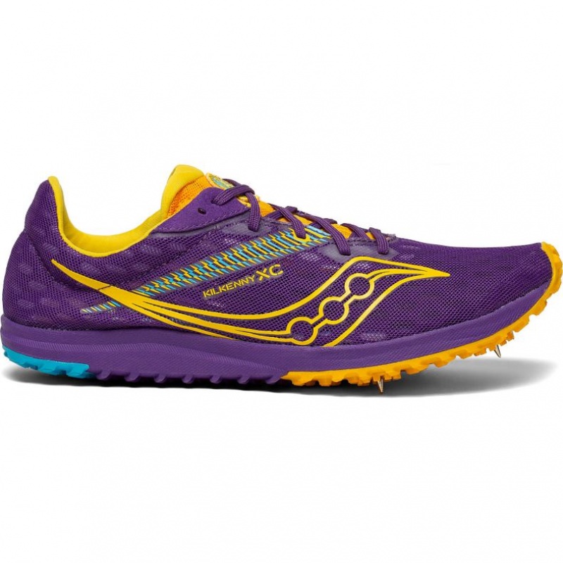 Women\'s Saucony Kilkenny XC9 Spikes Purple | SOUTHAFRICA-GPO