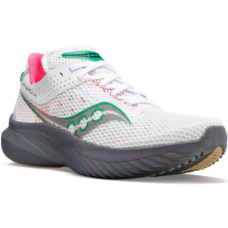 Women's Saucony Kinvara 14 Running Shoes White | SOUTHAFRICA-KCL