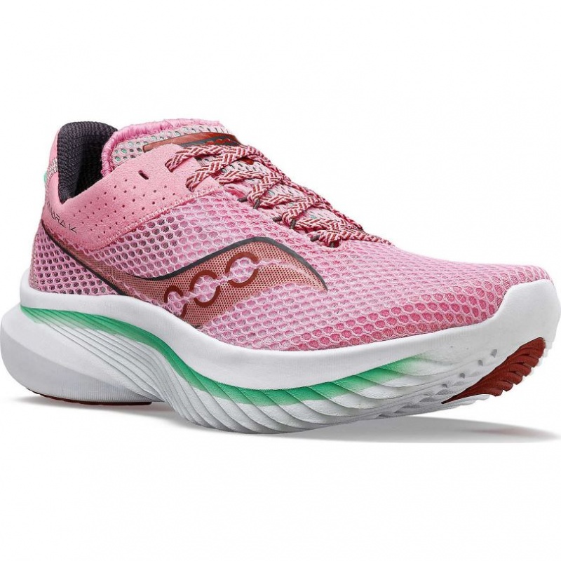 Women's Saucony Kinvara 14 Running Shoes Pink | SOUTHAFRICA-KDB