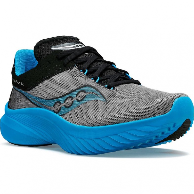 Women's Saucony Kinvara 14 Running Shoes Blue / Grey | SOUTHAFRICA-GPW