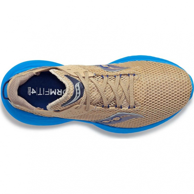 Women's Saucony Kinvara 14 Running Shoes Beige / Blue | SOUTHAFRICA-FNC