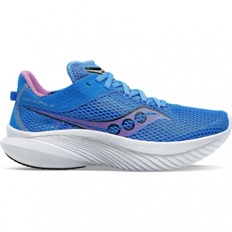 Women\'s Saucony Kinvara 14 Running Shoes Blue | SOUTHAFRICA-ROA