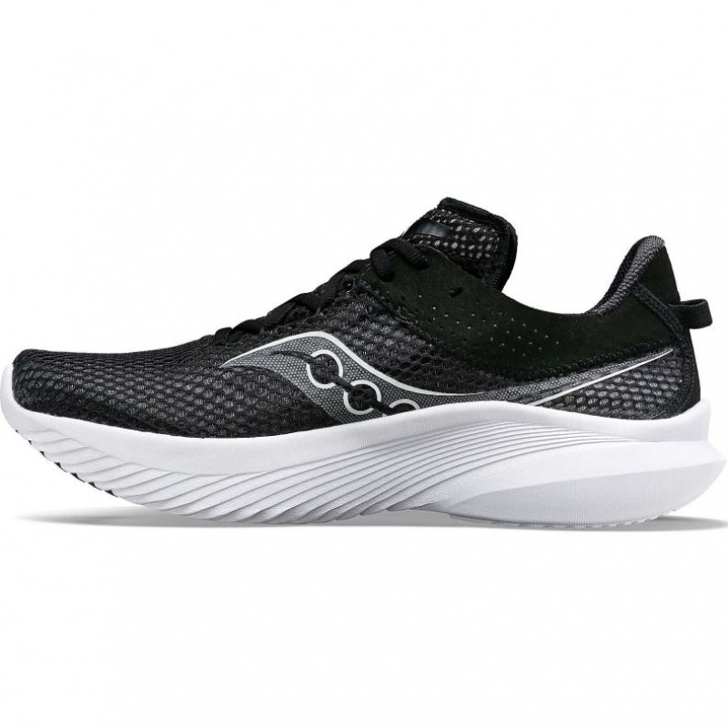 Women's Saucony Kinvara 14 Running Shoes Black / White | SOUTHAFRICA-WEF