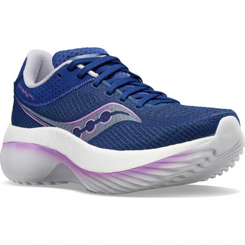 Women's Saucony Kinvara Pro Running Shoes Indigo | SOUTHAFRICA-JAS