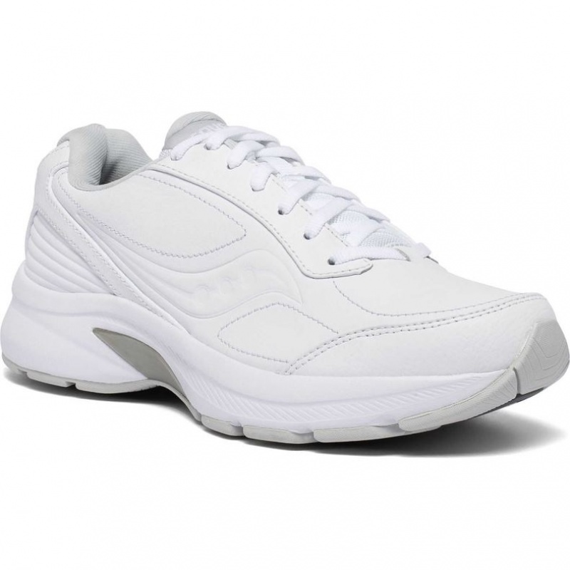 Women's Saucony Omni Walker 3 Walking Shoes White | SOUTHAFRICA-RKZ