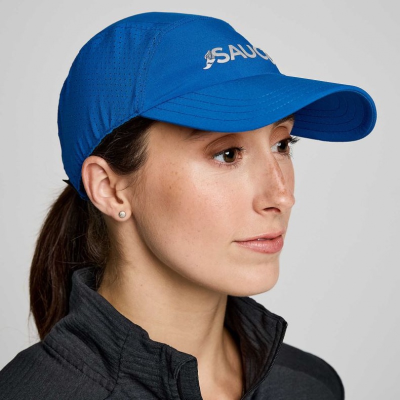 Women\'s Saucony Outpace Hat Blue | SOUTHAFRICA-OTZ