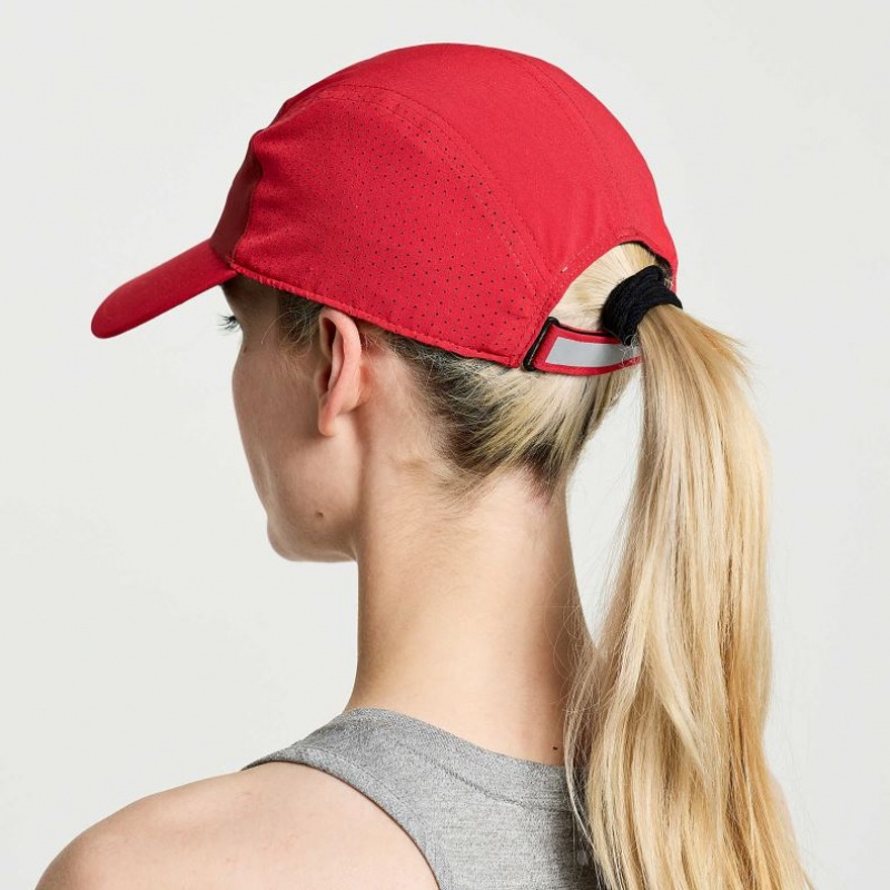 Women's Saucony Outpace Hat Red | SOUTHAFRICA-KTX