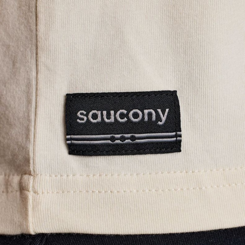 Women's Saucony Recovery Boxy T-Shirt White | SOUTHAFRICA-CQH