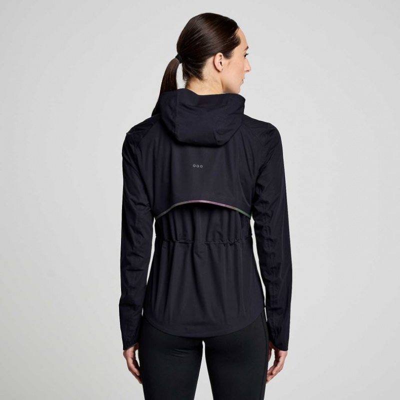 Women's Saucony Runshield Jacket Black | SOUTHAFRICA-IYS