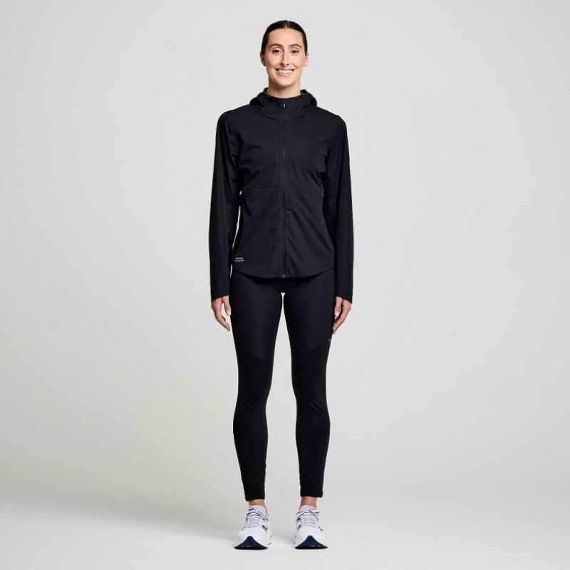 Women's Saucony Runshield Jacket Black | SOUTHAFRICA-IYS