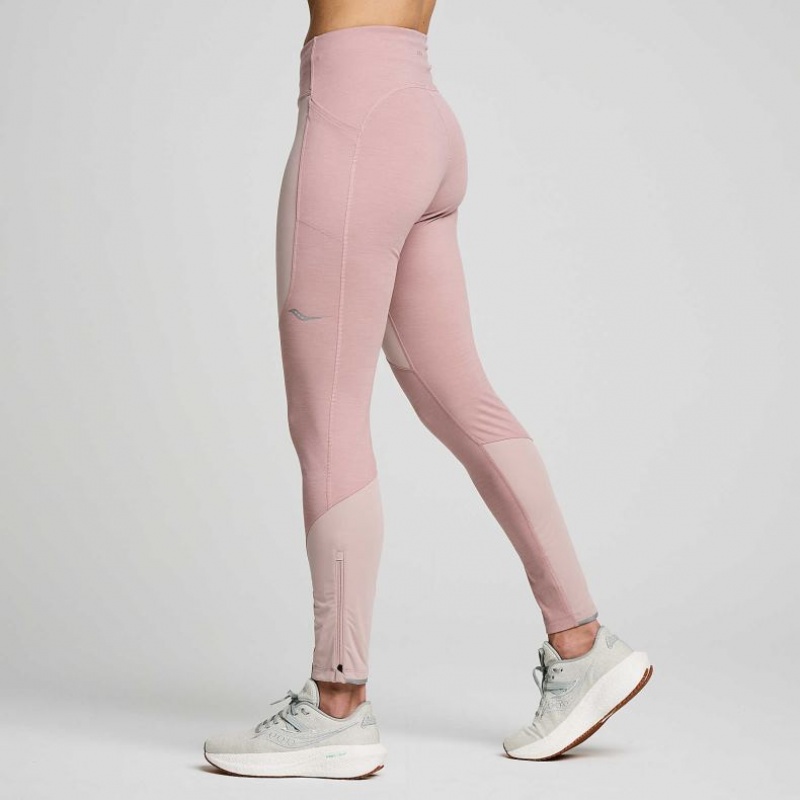 Women's Saucony Runshield Tight Pink | SOUTHAFRICA-CVE