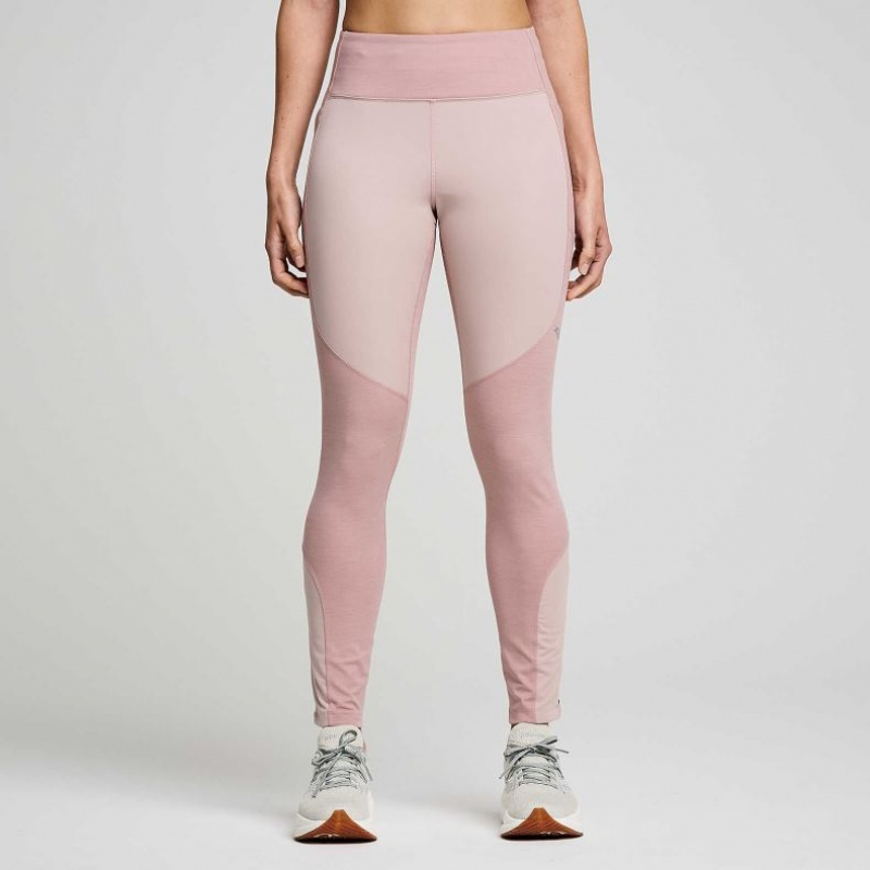 Women\'s Saucony Runshield Tight Pink | SOUTHAFRICA-CVE