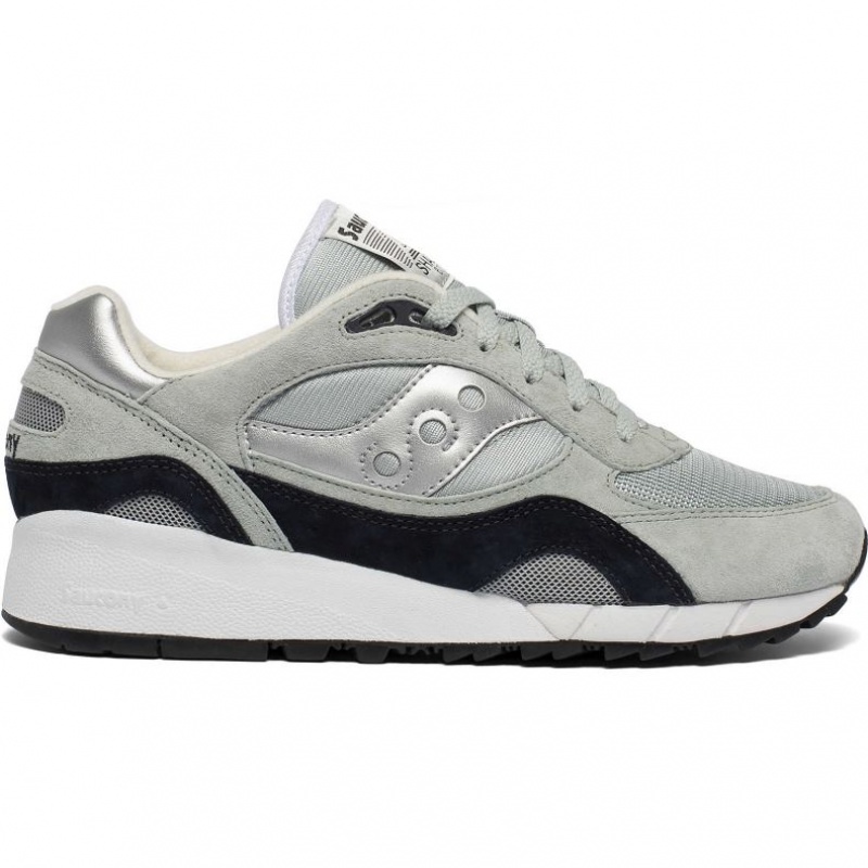 Women\'s Saucony Shadow 6000 Sneakers Grey / Silver | SOUTHAFRICA-MEU