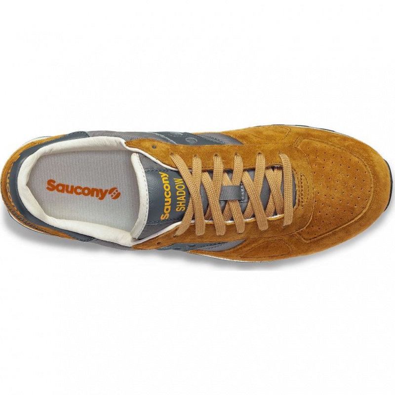 Women's Saucony Shadow Original Premium Sneakers Brown / Grey | SOUTHAFRICA-YAM