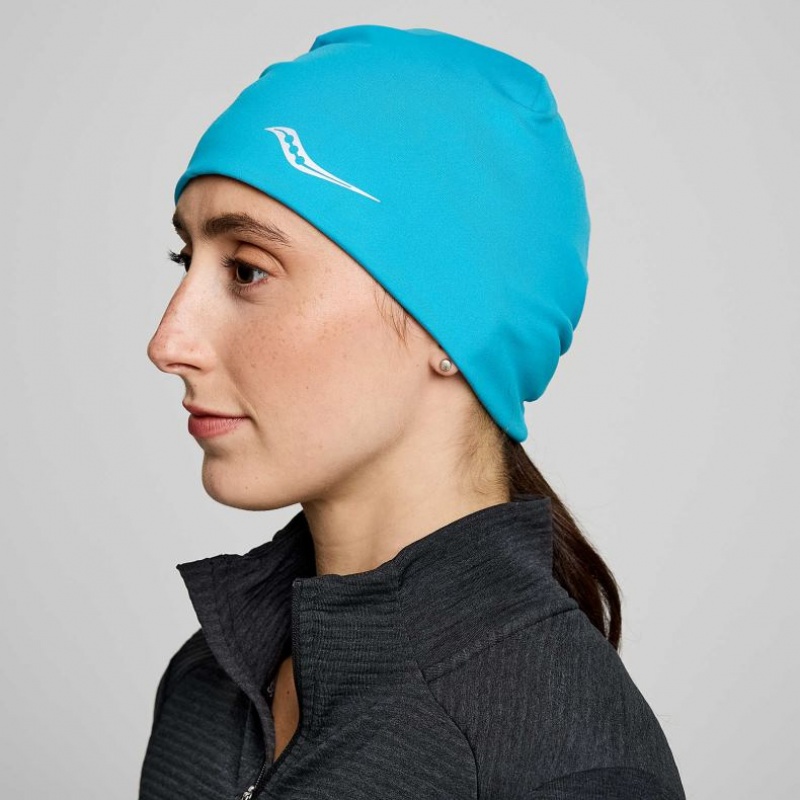 Women\'s Saucony Solstice Beanie Turquoise | SOUTHAFRICA-TGC