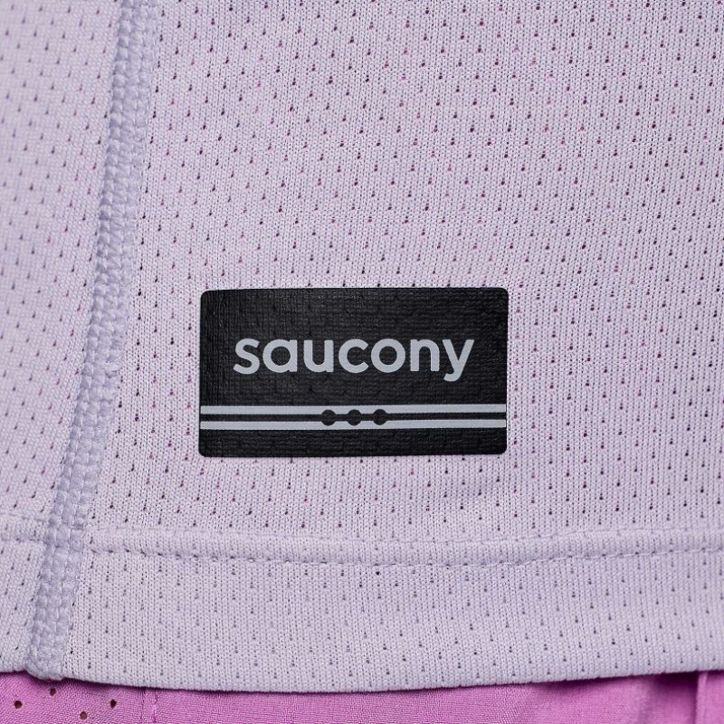 Women's Saucony Stopwatch Singlet Purple | SOUTHAFRICA-VJK