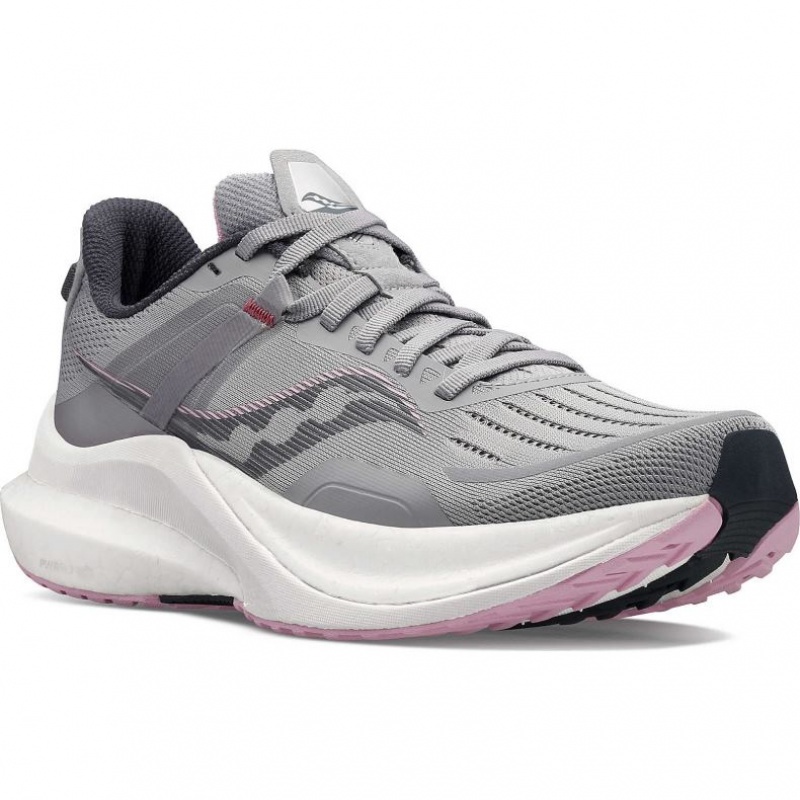 Women's Saucony Tempus Running Shoes Grey | SOUTHAFRICA-OFS