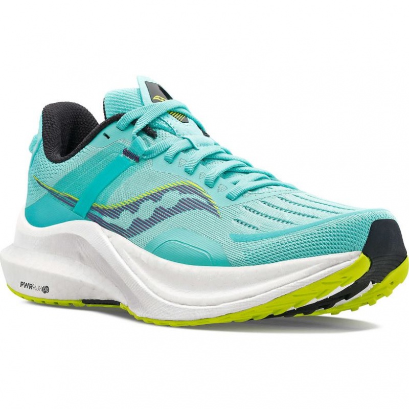 Women's Saucony Tempus Running Shoes Turquoise | SOUTHAFRICA-QPY