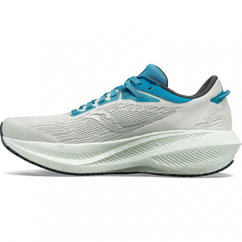 Women's Saucony Triumph 21 Running Shoes White | SOUTHAFRICA-GAU