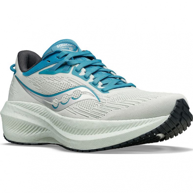 Women's Saucony Triumph 21 Running Shoes White | SOUTHAFRICA-GAU