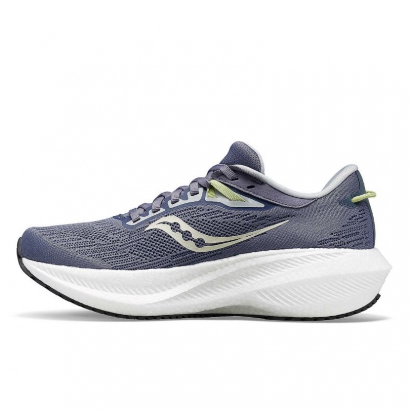 Women's Saucony Triumph 21 Running Shoes Blue | SOUTHAFRICA-ZVD