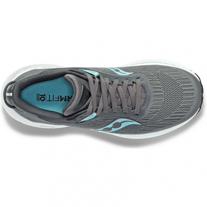 Women's Saucony Triumph 21 Running Shoes Grey | SOUTHAFRICA-AUJ