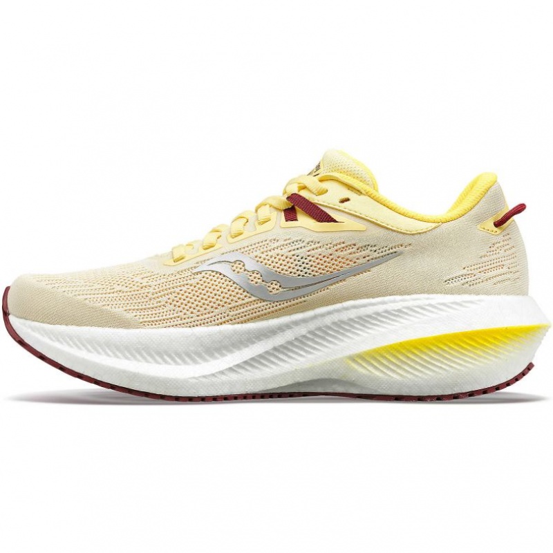 Women's Saucony Triumph 21 Running Shoes Yellow | SOUTHAFRICA-FPB