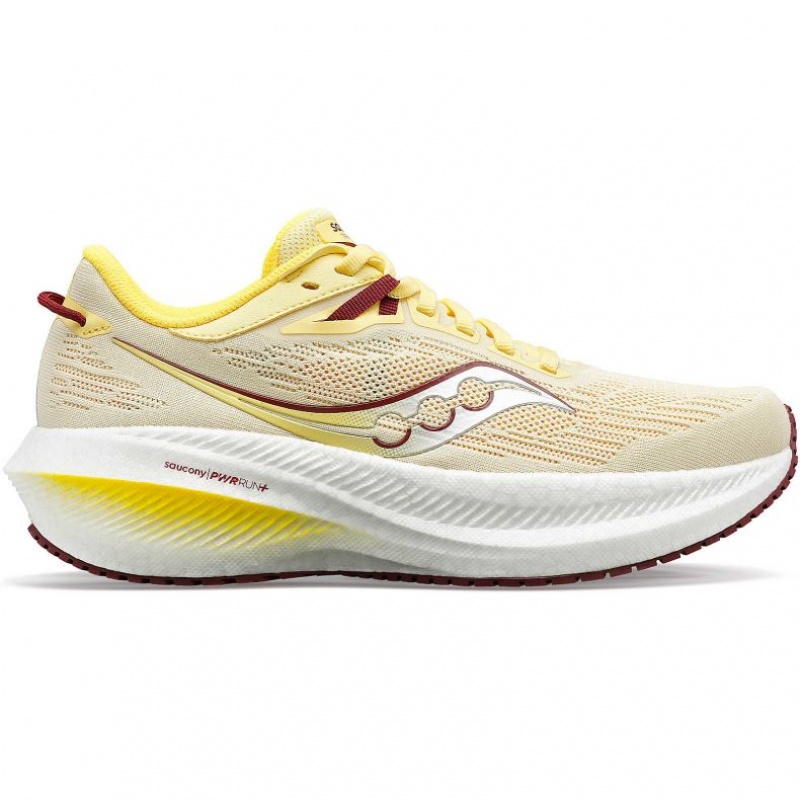 Women\'s Saucony Triumph 21 Running Shoes Yellow | SOUTHAFRICA-FPB