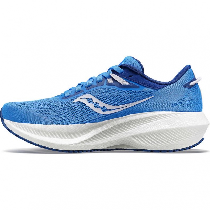 Women's Saucony Triumph 21 Running Shoes Blue | SOUTHAFRICA-CVI