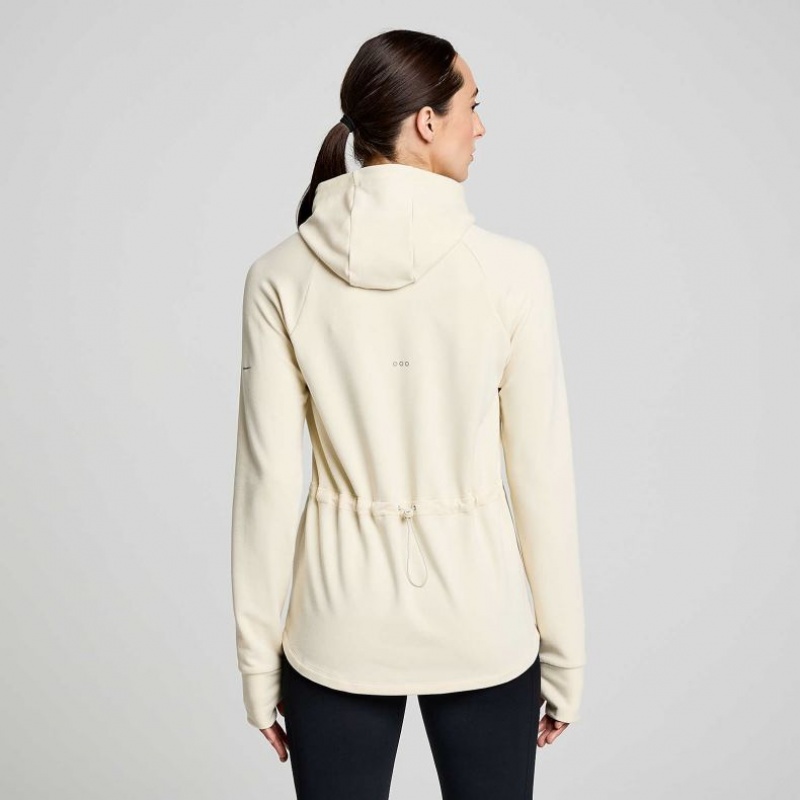 Women's Saucony Triumph Tunic Hoodie Beige | SOUTHAFRICA-DEW