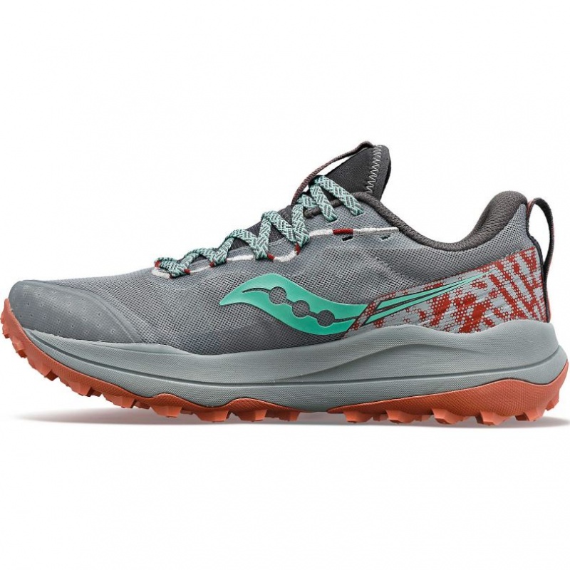 Women's Saucony Xodus Ultra 2 Trail Running Shoes Grey | SOUTHAFRICA-ZYX